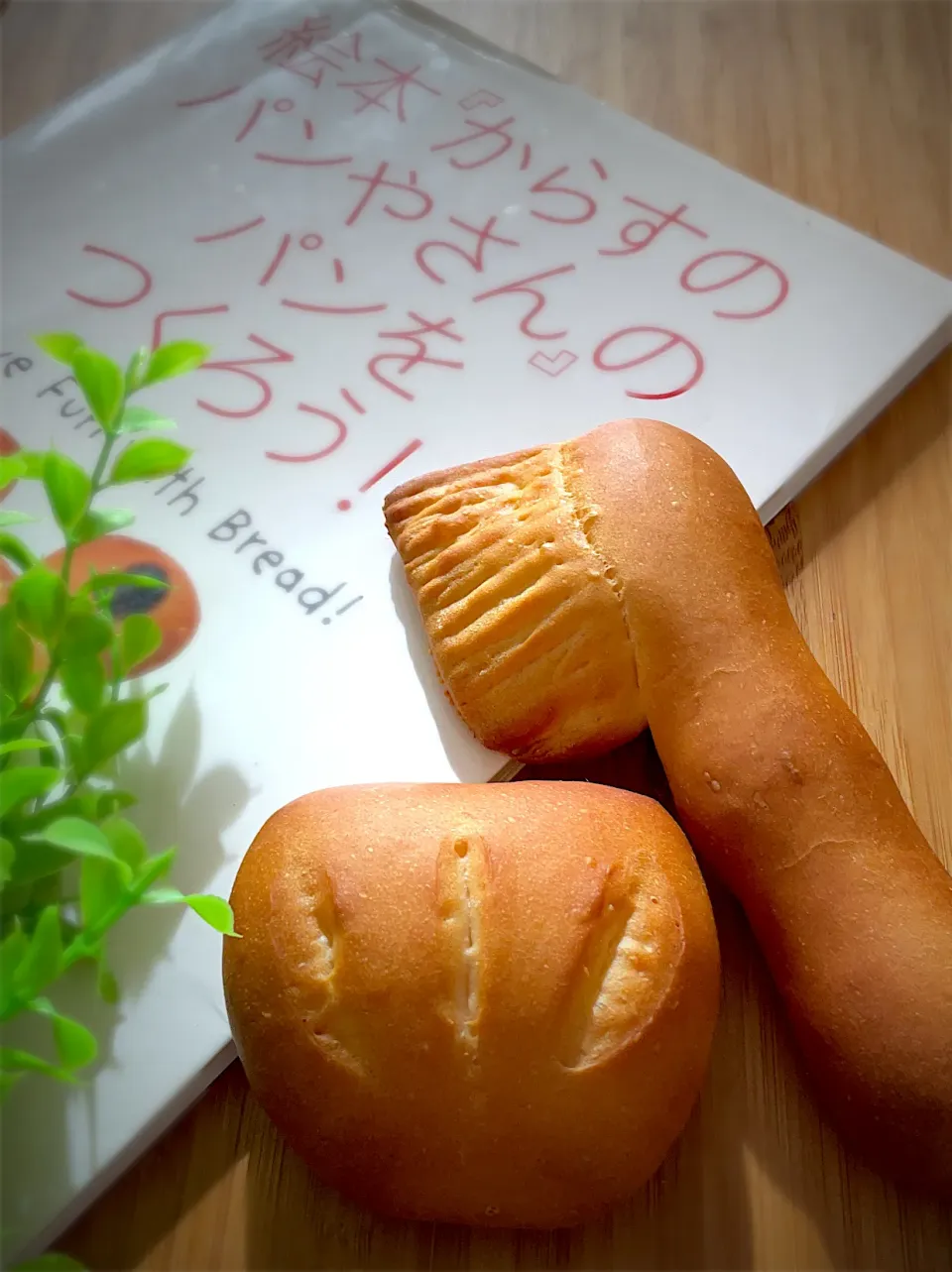 絵本からすのパンやさん🥖はぶらしパンとコップパン|9421beruさん