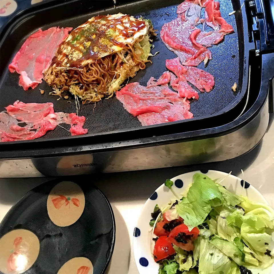 Snapdishの料理写真:オタフクの広島風お好み焼きキット|Yukikoさん