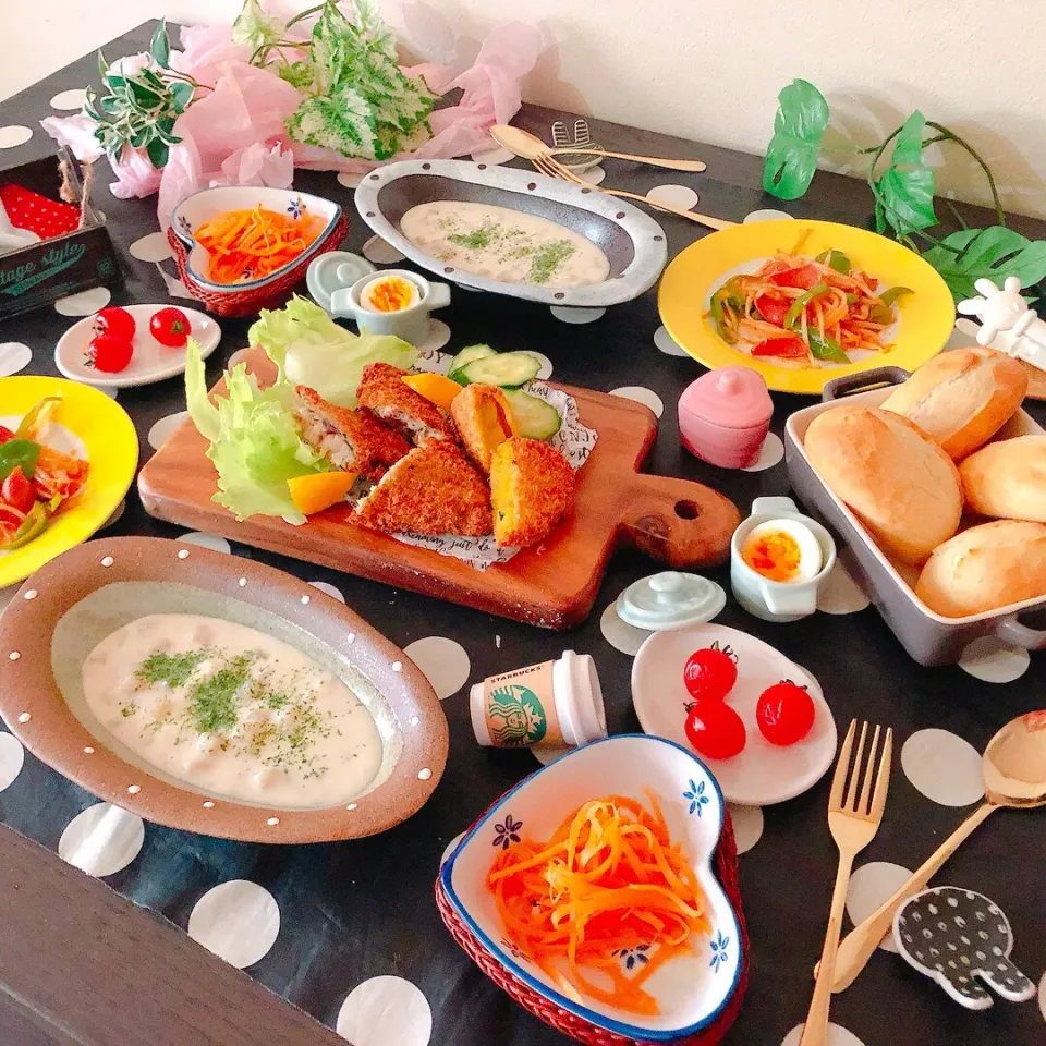 Snapdishの料理写真:【🏡おうちカフェ / 晩ごはん🍴】|ぷらっとさん