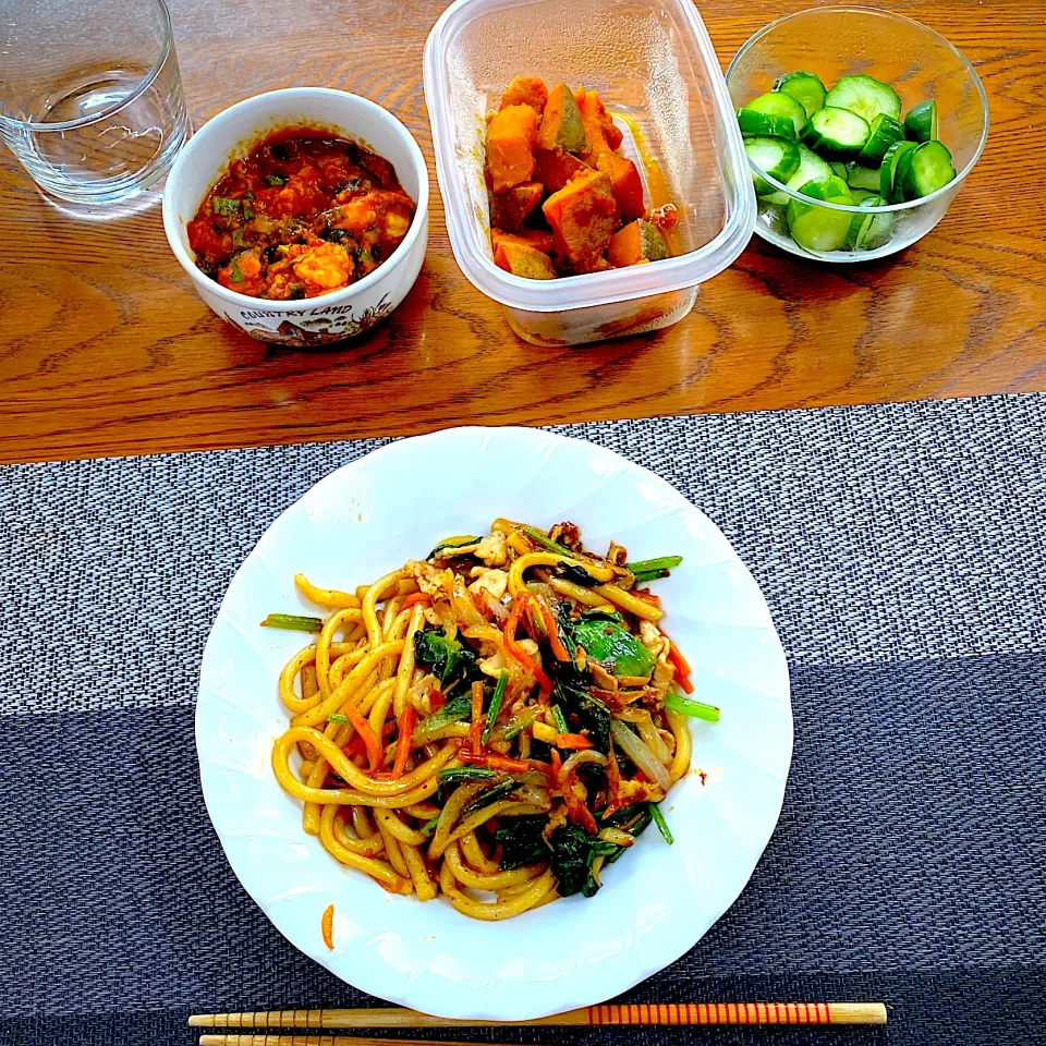 焼きうどん、残り物、常備菜、漬物|yakinasuさん