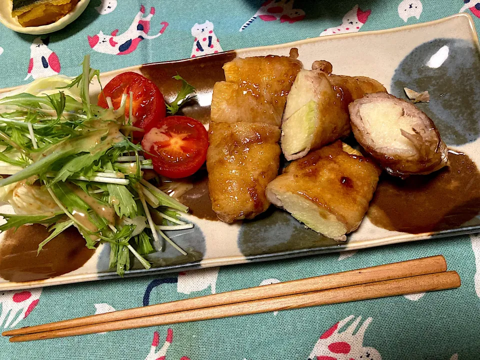 まこもだけの肉巻き|あさかさん