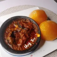 Today's Menu...

Starch and Banga Soup 😋😋😋

#NigerianDish

©️ Chef Tee 🔥|Chef Teeさん