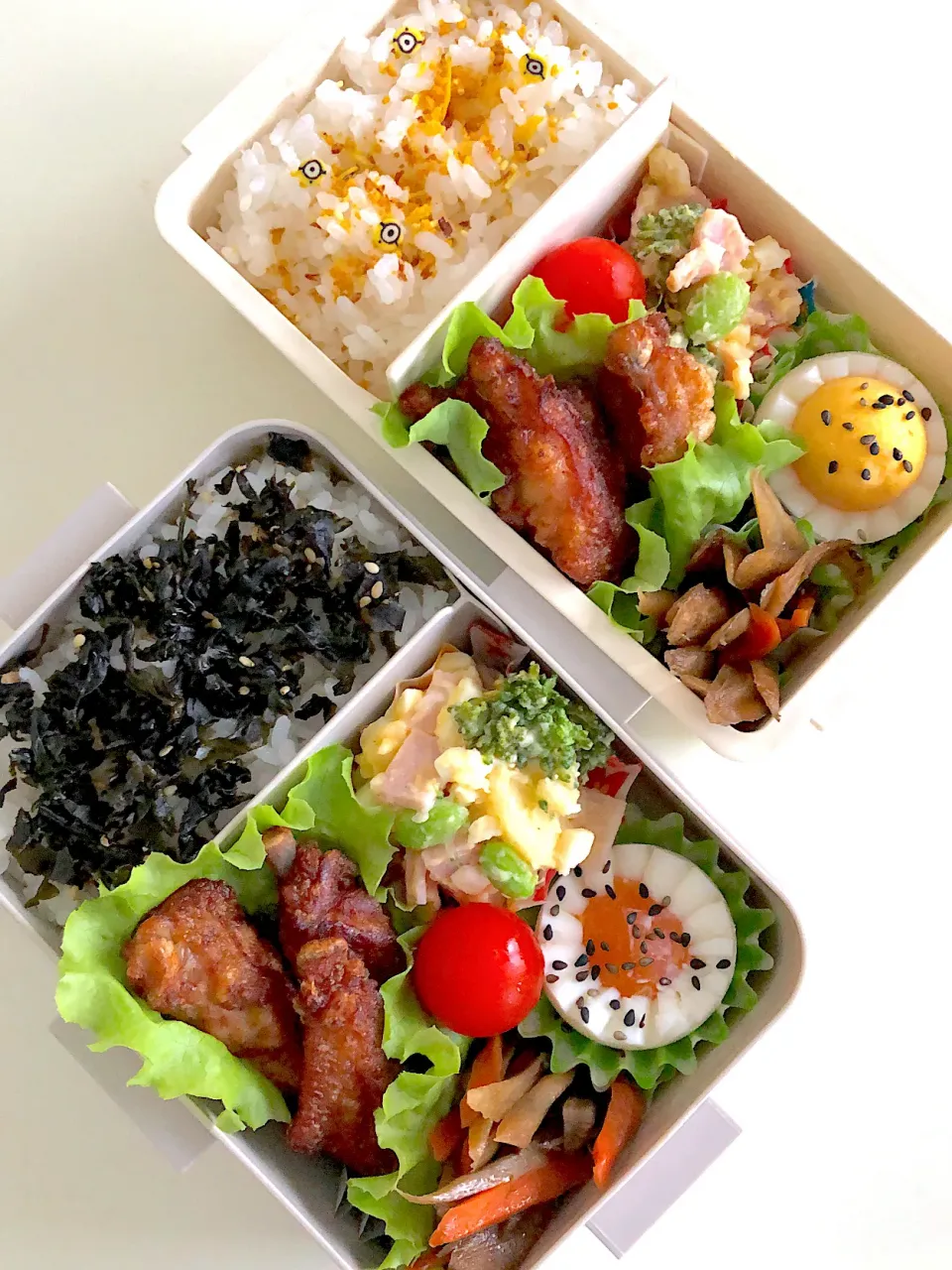 カレー風味のチキンバー弁当♪|ikumonさん