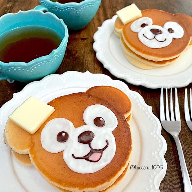 𝑹 𝒊 𝒏 𝒂 | ⁡ ⁡ ダッフィーパンケーキ🐻🥞🍴 最近発売された