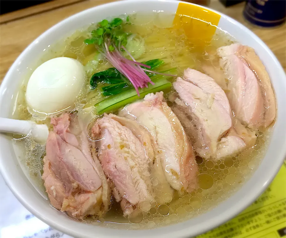 塩生姜らーめん肉玉入り🍜|toshi,I🍴さん