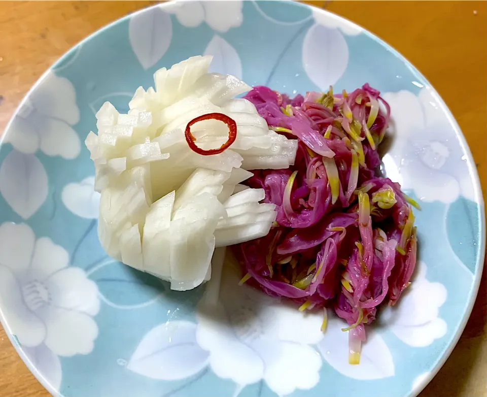 菊花かぶと"もってのほか"の酢の物|葉子さん