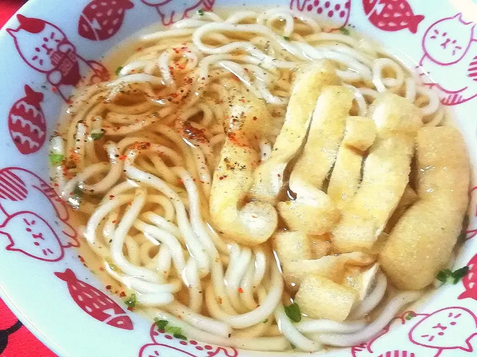 今日も朝うどん♪|深夜特急fさん