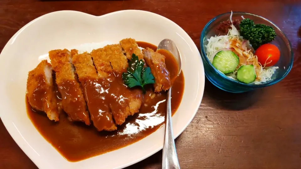 カツカレーランチ@ろんぢん松江市|watarunさん