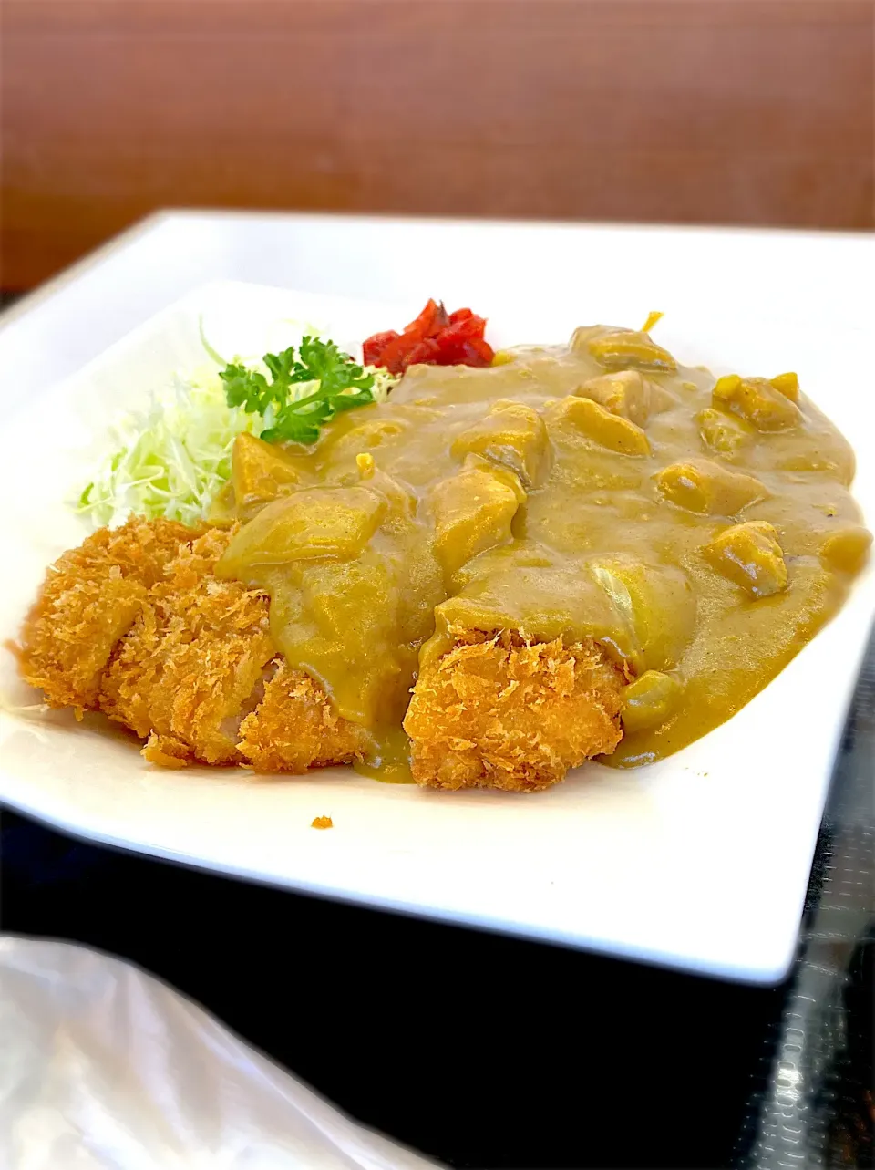 カツカレーライス|いさかつさん