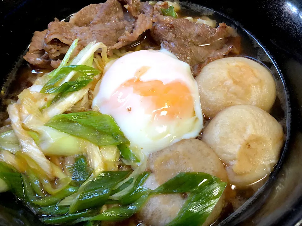 すき焼きラーメン|あーちゃさん