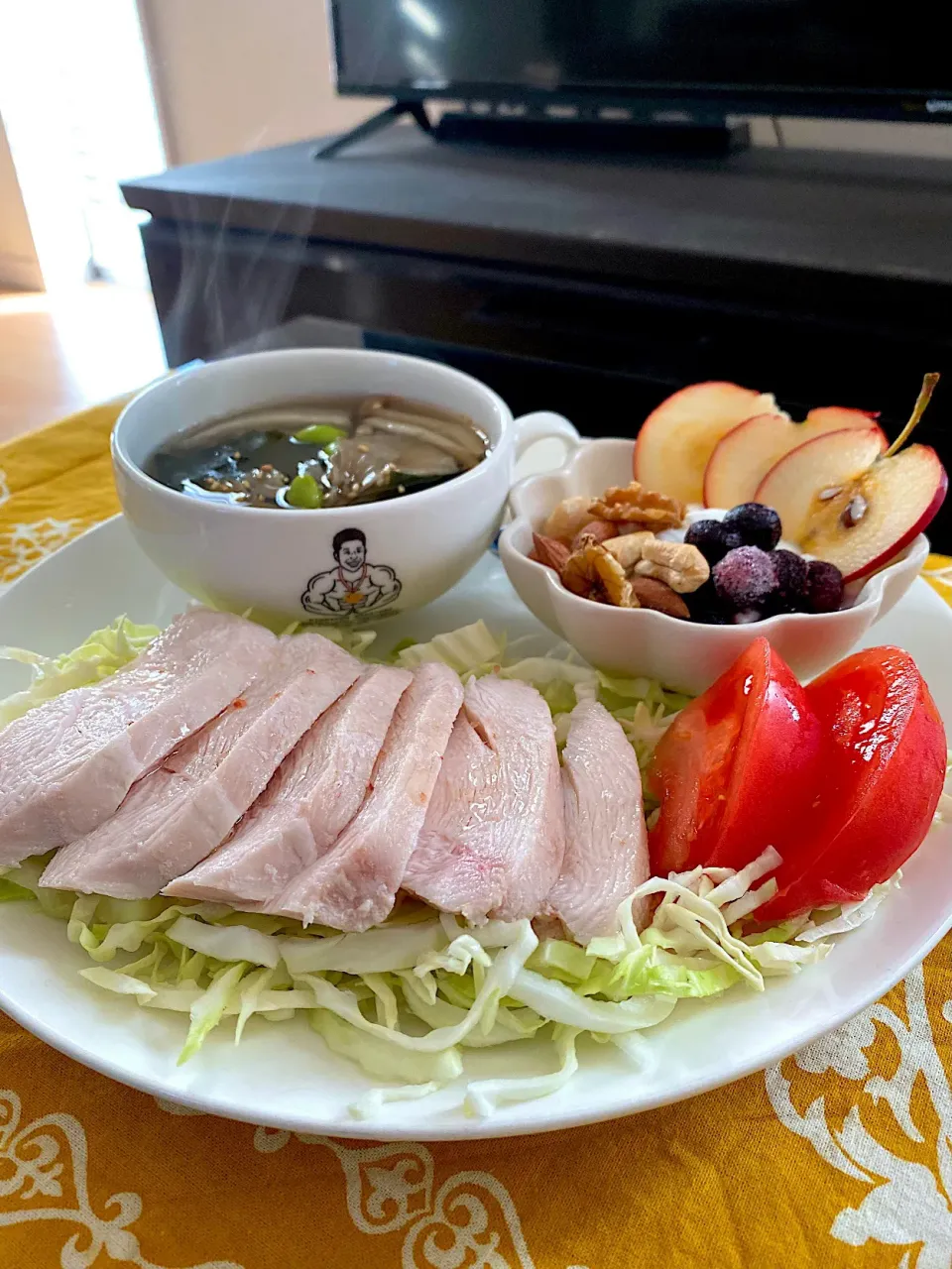 ゆかりさんの料理 筋肉プレート💪|ゆかりさん