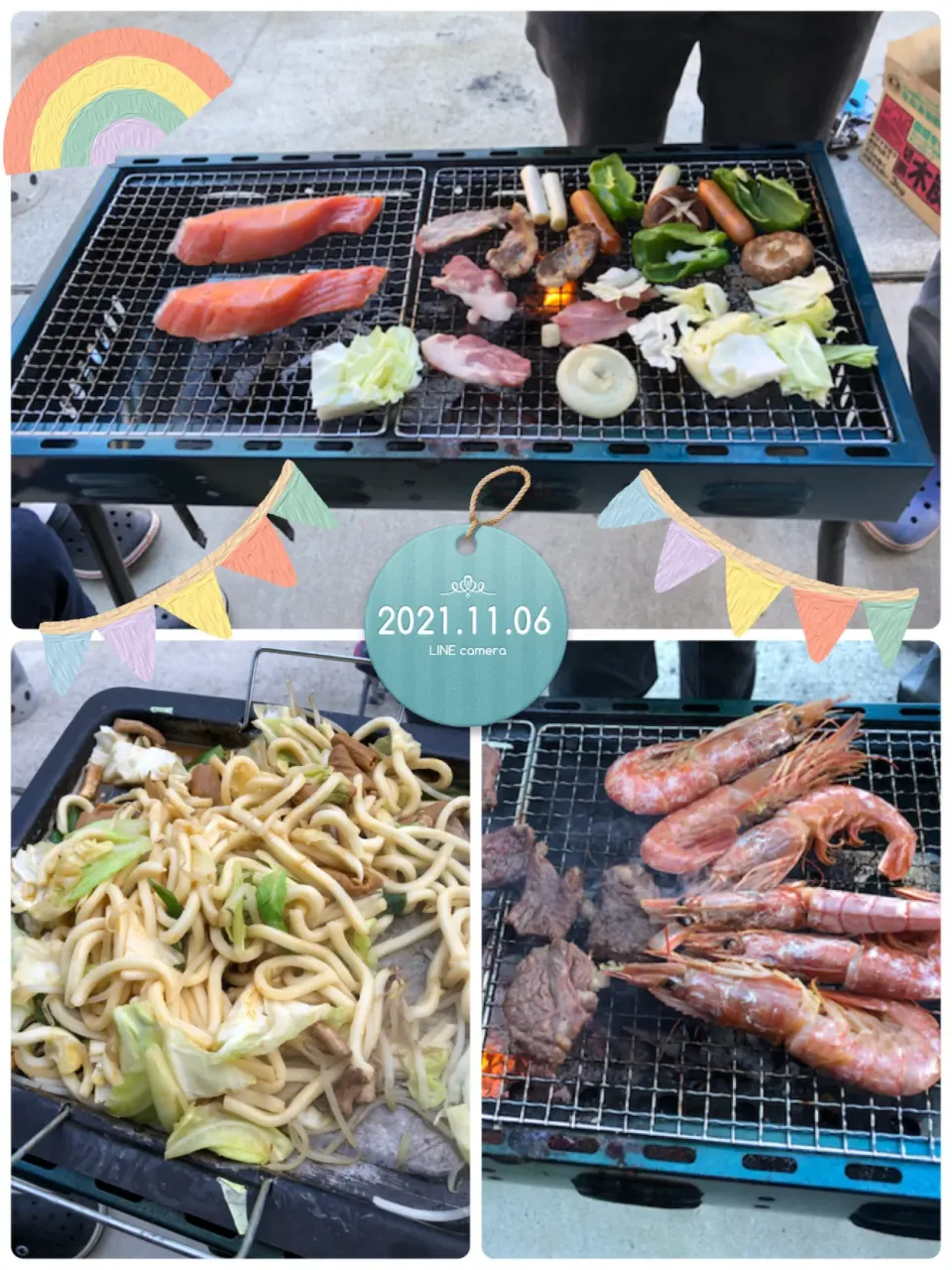 BBQ🍖🍁✨✨😋|harutomomamaさん