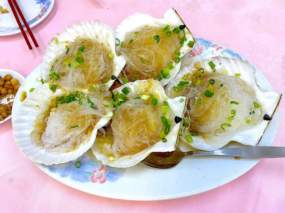 Scallops with vermicelli|skyblueさん