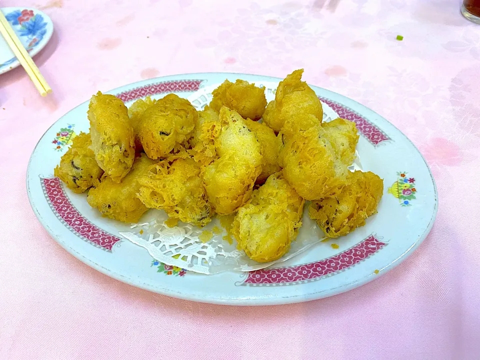 Deep fried oysters|skyblueさん