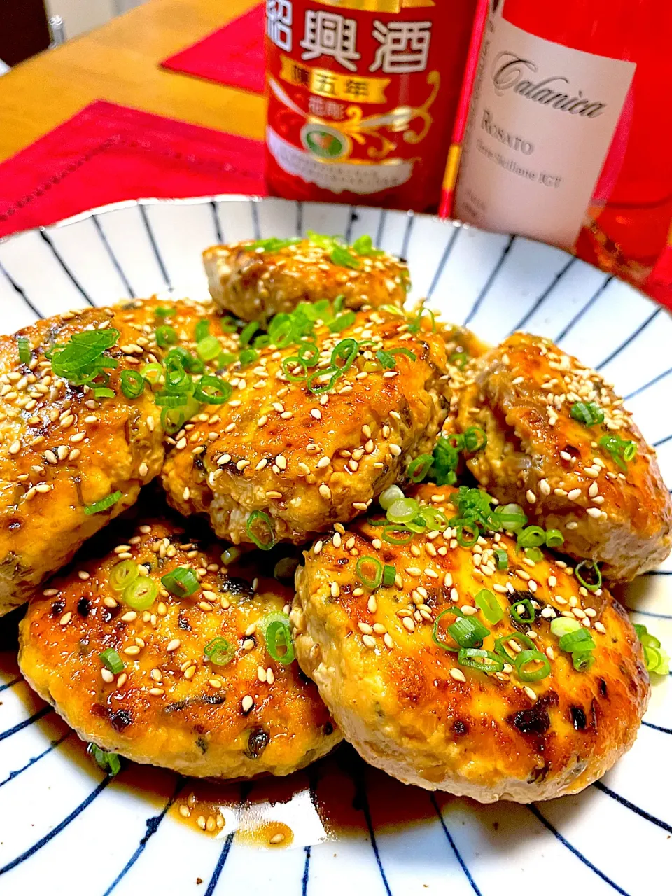 からあげビールさんの料理 甘辛味でご飯が進む♪ふんわりやわらかお豆腐高菜つくね|おかちさん