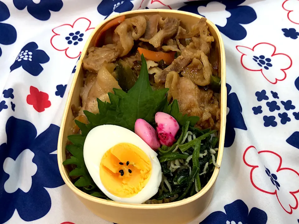 肉野菜炒め丼弁当|LaLamamaさん