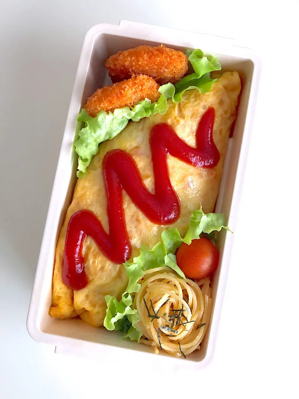 オムライス弁当♪|ikumonさん