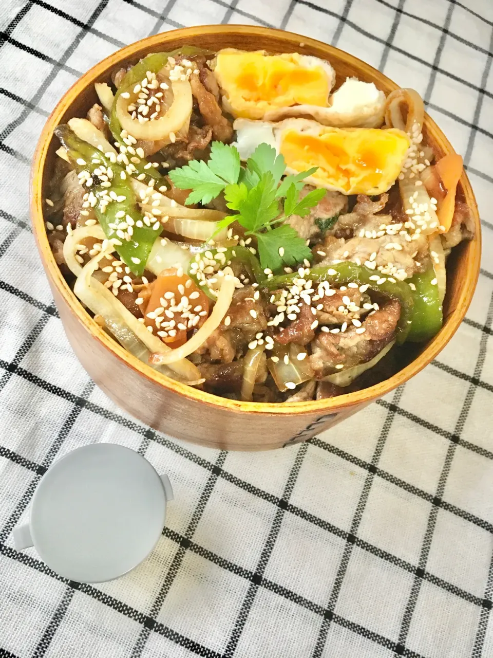 今日のパパ弁当な焼肉弁当♪|key♪さん