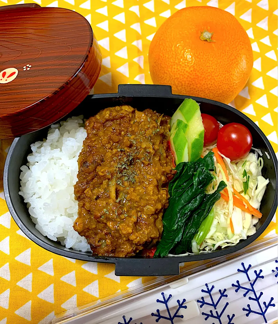 キーマカレー弁当🍱|がおりんさん