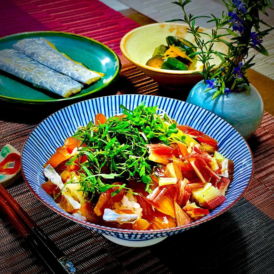 大分名物『琉球丼』✨✨✨大分産タチウオ＆大分産カナティで❣️😋✨👍💛|イチロッタさん