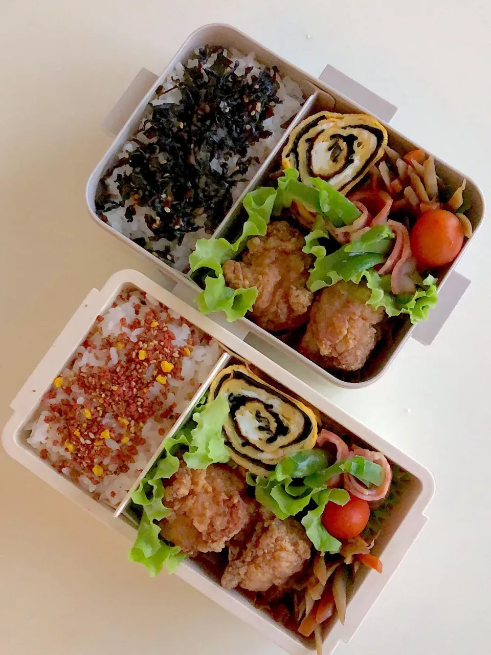 Snapdishの料理写真:唐揚げ弁当♪|ikumonさん