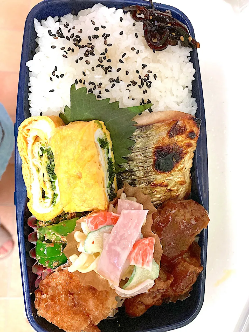 息子のお弁当|じゅんじゅんさん