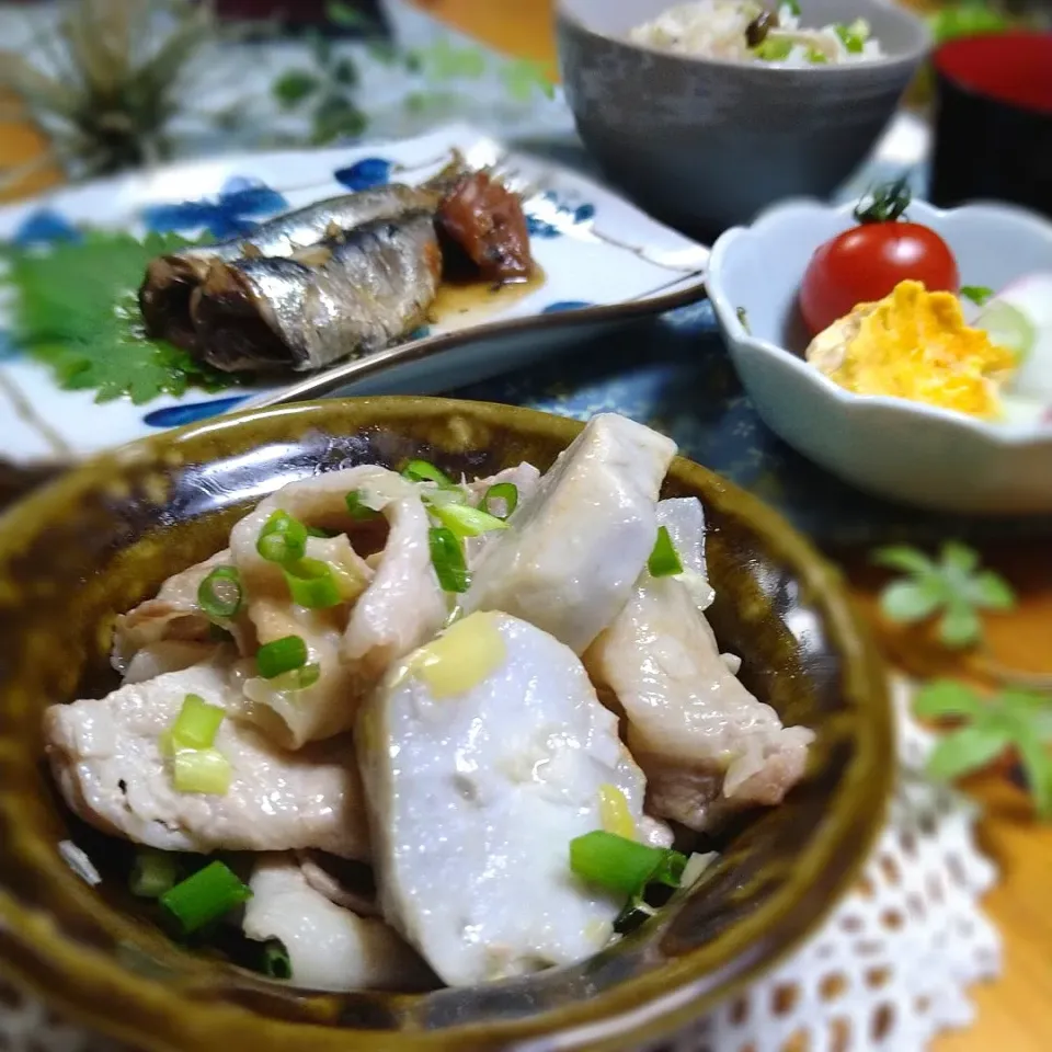 Snapdishの料理写真:里芋と豚バラの中華風煮物|とまと🍅さん