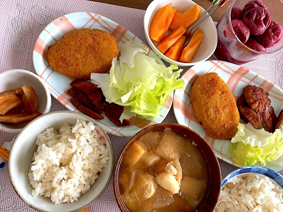 ふたりお昼ごはん~(^^)❤︎|いつくしみちゃんさん