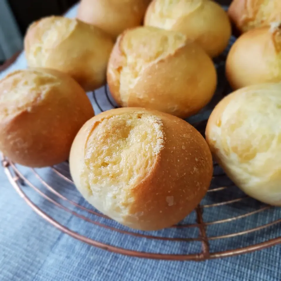 シュガーバターパン焼きました|こな◎さん