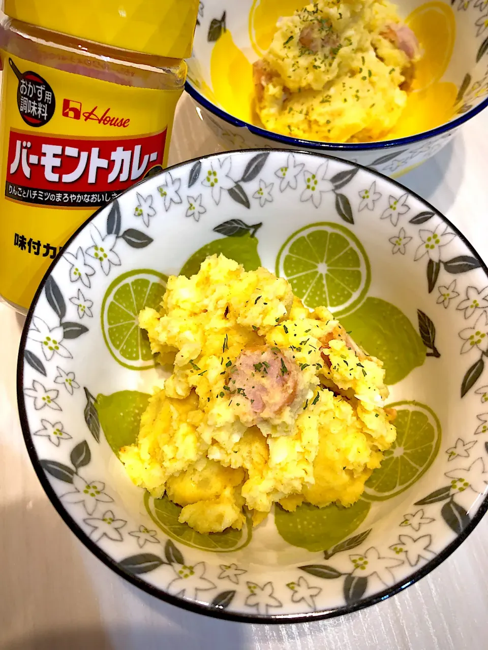 Snapdishの料理写真:ポテトサラダ　カレー風味|キヨさん