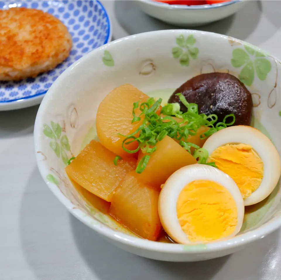 大根と玉子の煮物|まゆさん