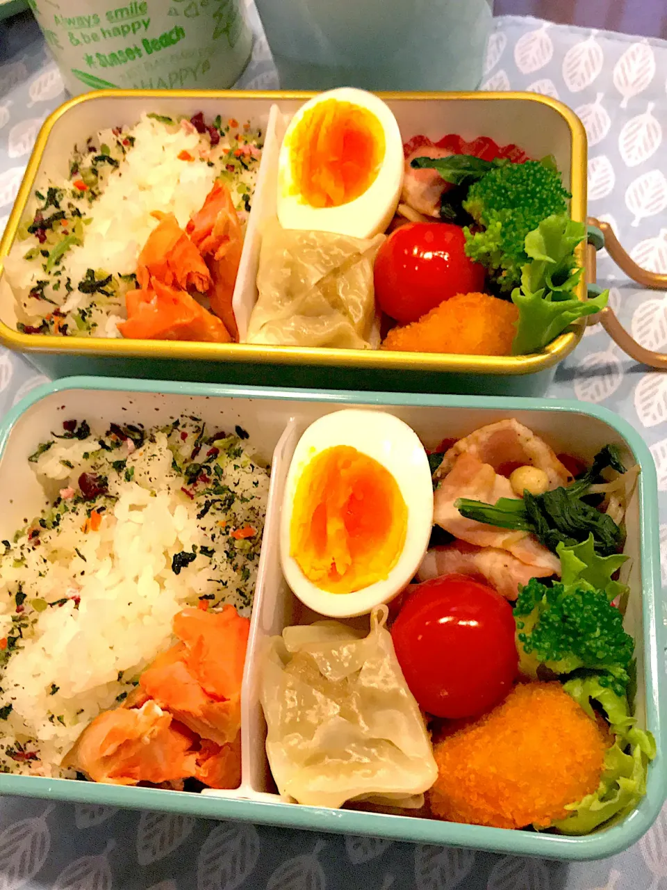 Snapdishの料理写真:2021.11.10  ＊今日のお弁当＊小松菜とベーコンのソテー＊|rinrin*mama*さん