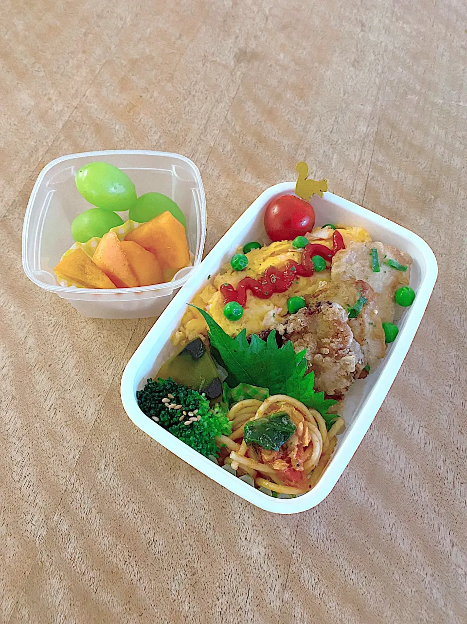 カジキマグロのカレー風味ピカタ弁当|Sakikoさん