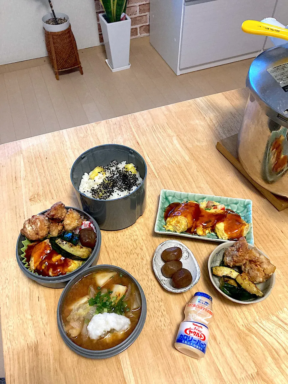 Snapdishの料理写真:今日の旦那さんお弁当☺︎|さくたえさん