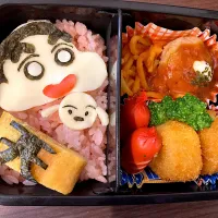 Snapdishの料理写真:しんちゃん弁当|ゆきさん