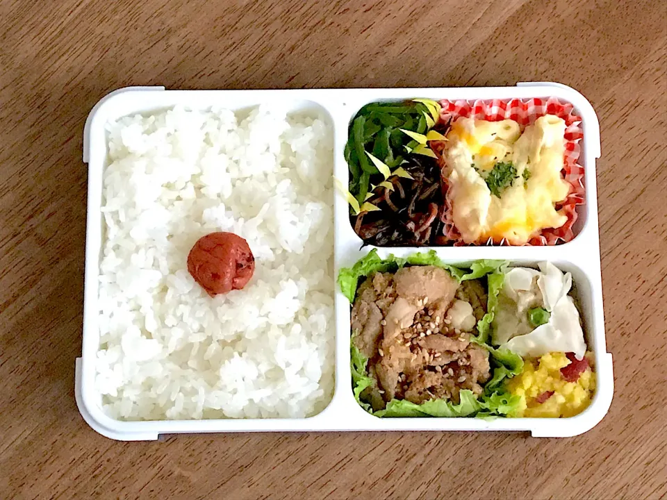 豚の生姜焼き弁当|703さん