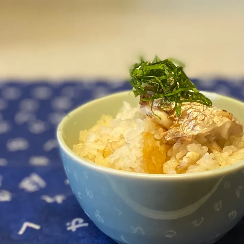 鯛のアラで鯛めし|エコル　ピコさん