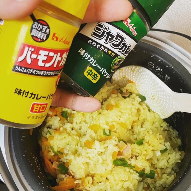 炊飯器で作るベーコンカレーピラフ/ちぐあさ | Snapdish[スナップ