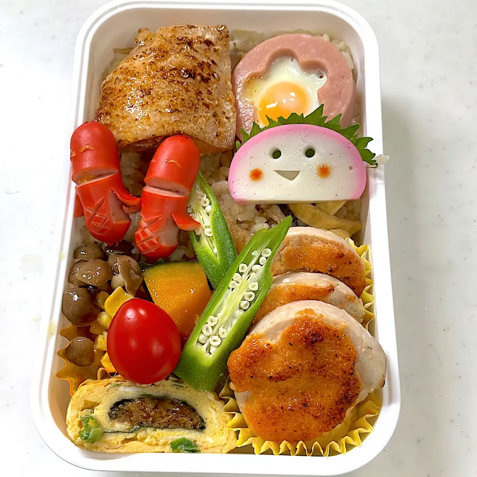 Snapdishの料理写真:2021年11月11日　オレ弁当♪|クッキングおやぢさん