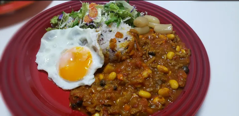 Snapdishの料理写真:キーマカレーカレー|kazuko pさん