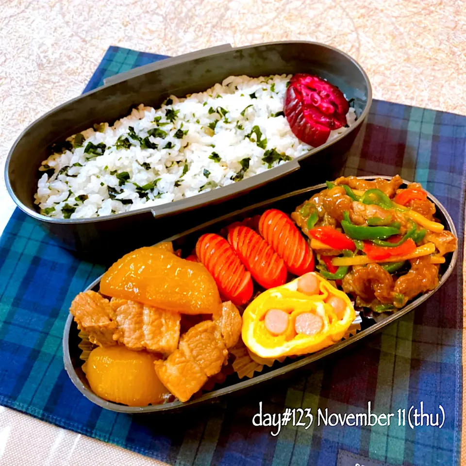 Snapdishの料理写真:★ある日のDK弁当★|♡ciao♡さん