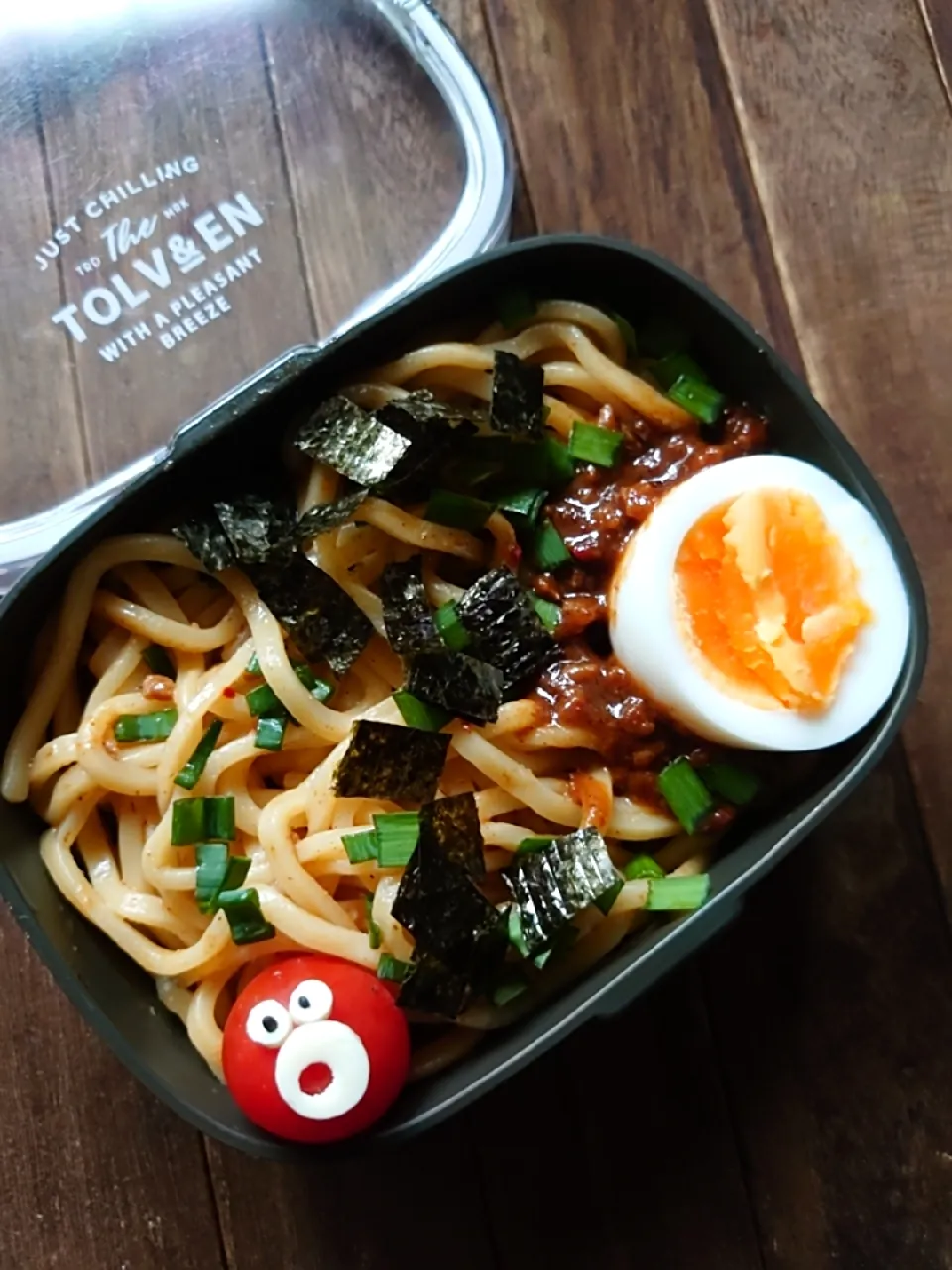 漢の…長女用🍱麺の日なので台湾まぜそば風の麺弁当|ᵏᵒᵘさん