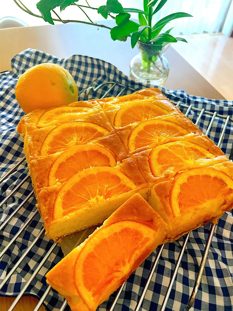 オレンジ🍊ケーキ|Mikaさん