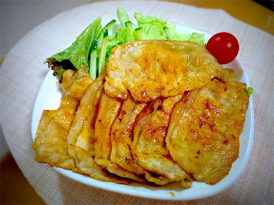 ホエー豚焼肉　うまかばい味　(１人前　約250g で約170円と超リーズナブル)|やまひろさん