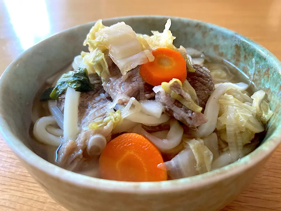 ＊牛すじ煮込みけんちんうどん＊|＊抹茶＊さん