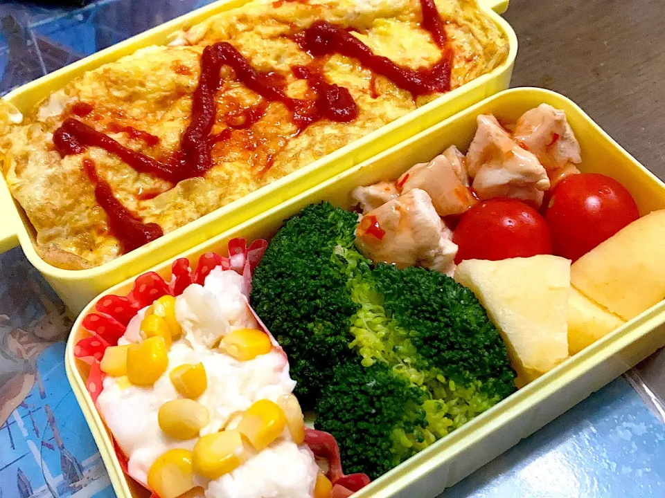 オムライス弁当|料理嫌いを直したいさん