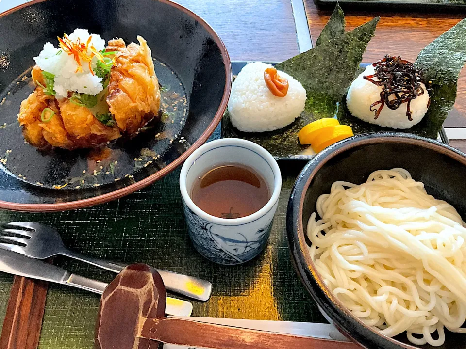 玉ねぎつけ麺|遊蔵さん