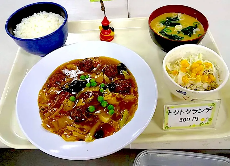 あんかけ肉だんご定食|nyama1さん