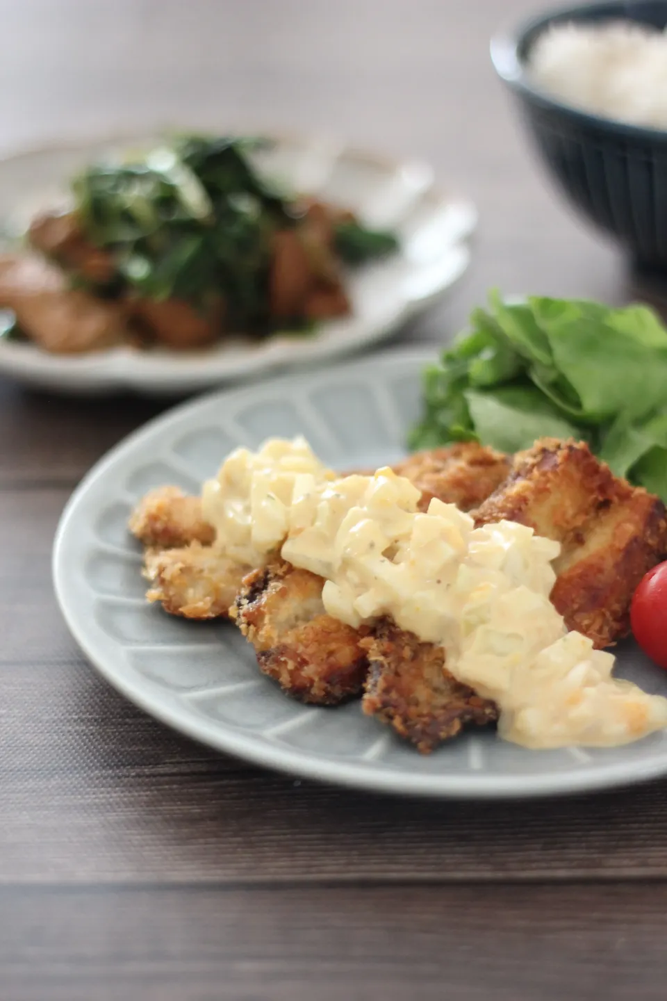 いわしのパン粉焼きヨーグルトタルタルソース|ちいさなしあわせキッチンさん