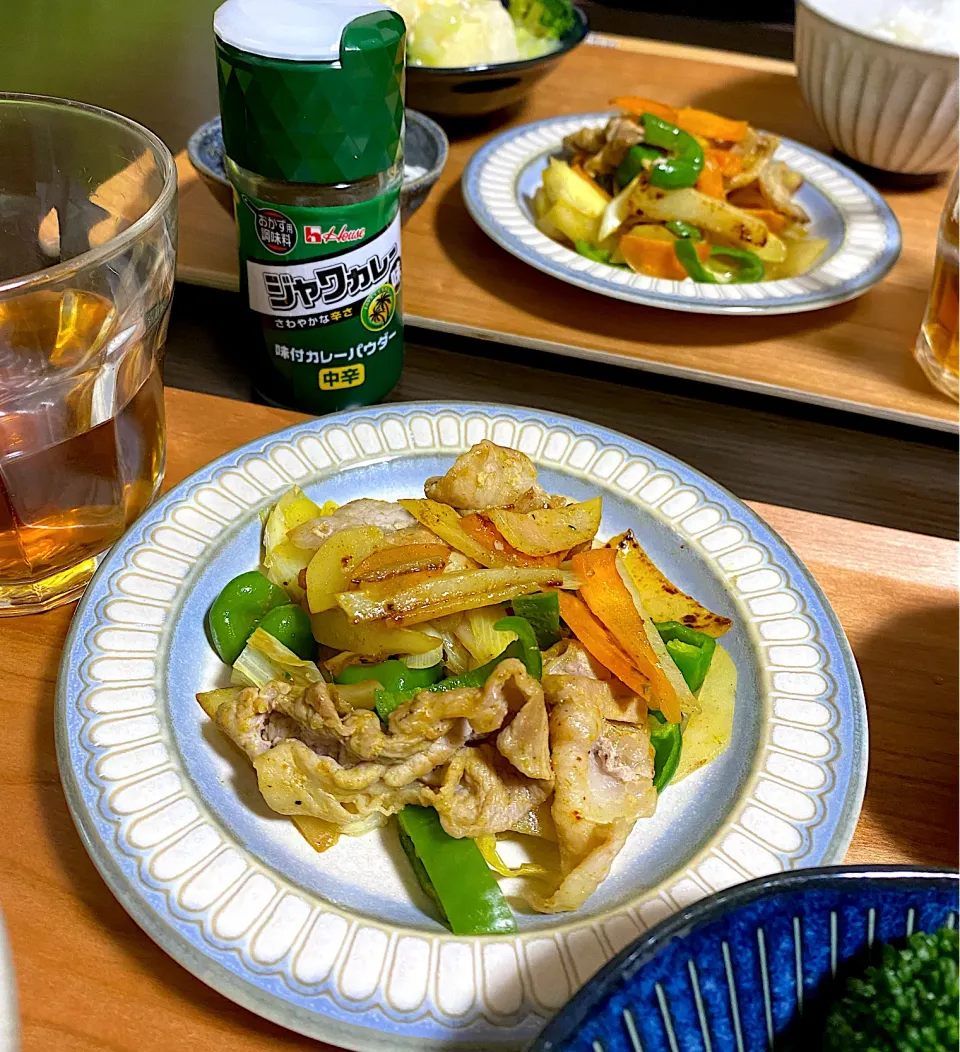 いろいろ野菜のカレー炒め|ちぐあささん